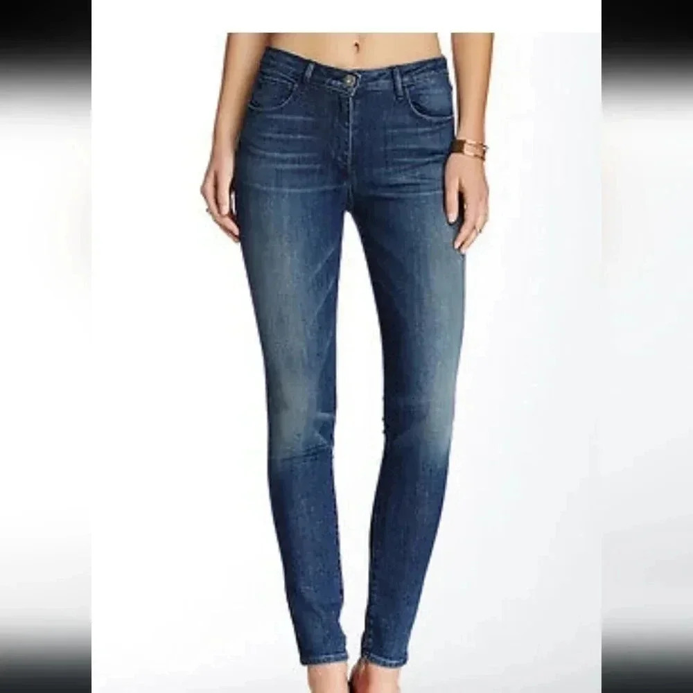 3x1 W3 Made Here High Rise Slim Skinny Jeans(26)